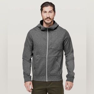 ☑️Lululemon City Sweat Full Zip Hoodie Gray Mens Medium